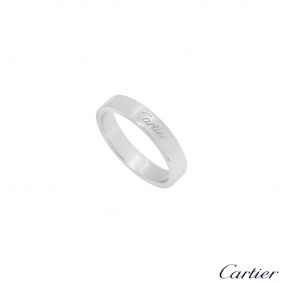 Cartier Platinum C De Cartier Wedding Ring Cartier Platinum C De Cartier Wedding Ring